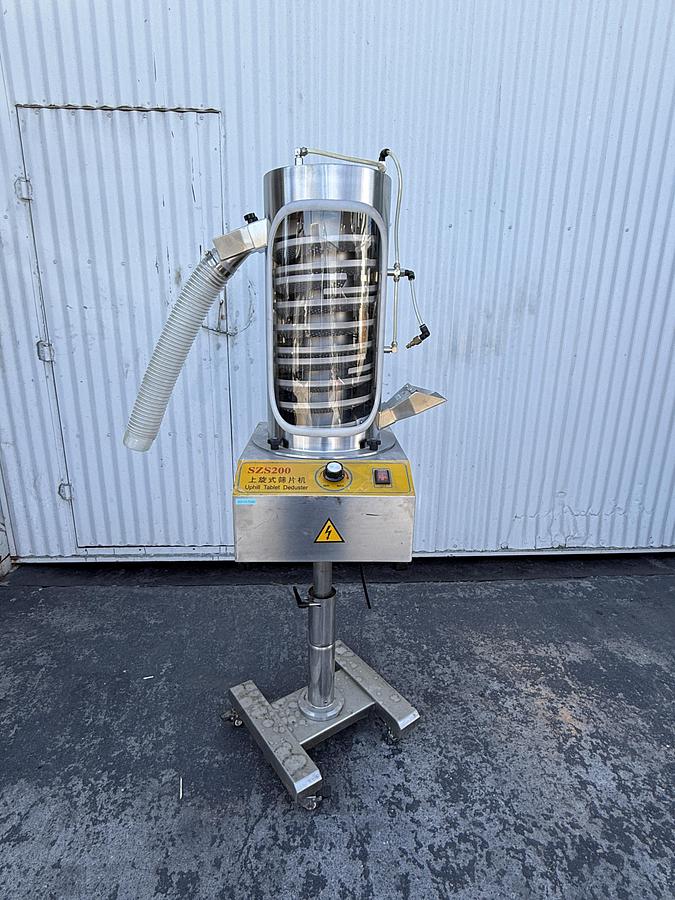 Used Deduster, Uphill Tablet Deduster SZS200