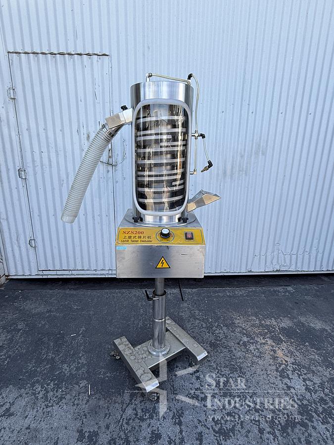 Used Deduster, Uphill Tablet Deduster SZS200