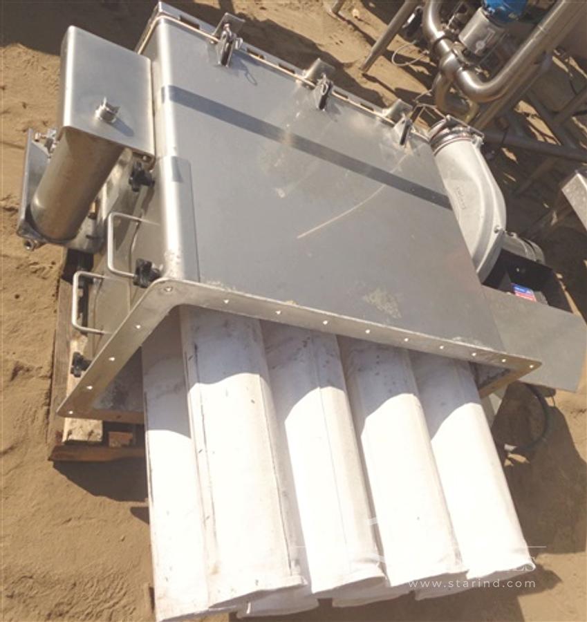 Used Stainless Steel Semi-Bulk Systems bag break station