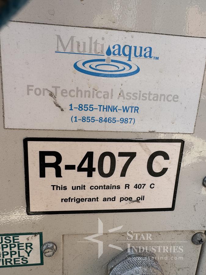 Used Multi Aqua Chiller w/ Tank