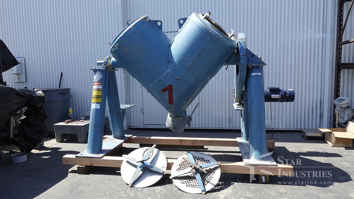 Used 10 c.f. S.S. Patterson-Kelley V-blender