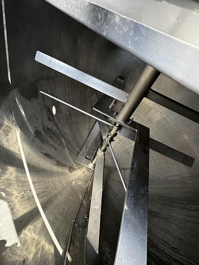 Used 250 Gallon Lee Single-motion Swept Jacketed Kettle