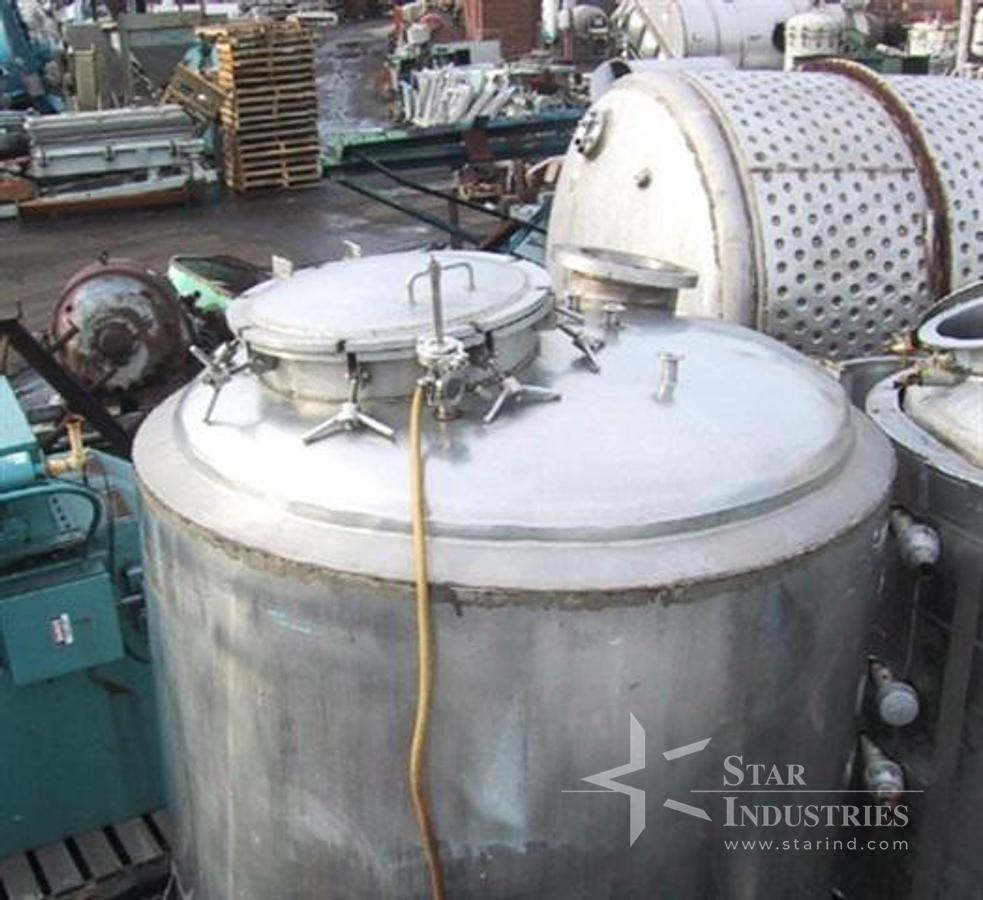 Used PERMA SAN 231 GALLON STAINLESS STEEL TANK   #3889