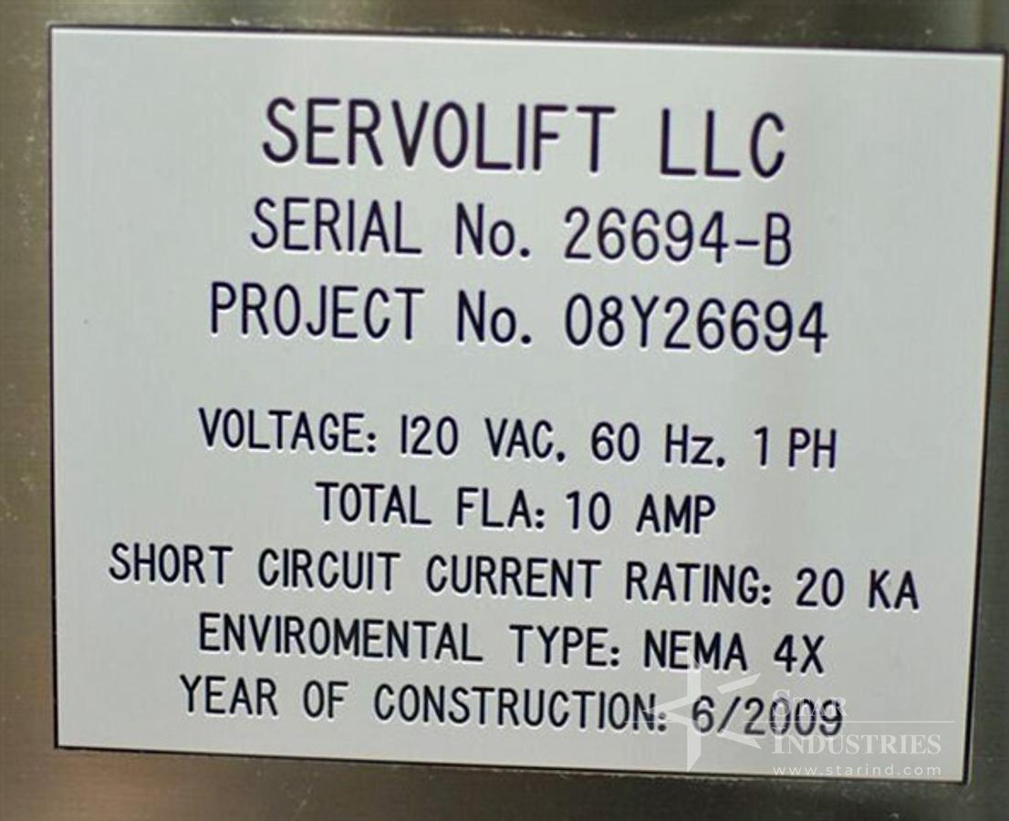 Used Servolift S.S. Desktop Bin Blender