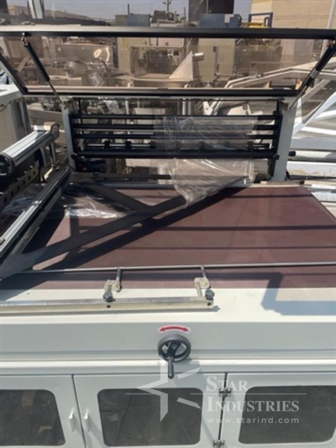 Used QCPack Model BM-1000 Shrink Wrapper, up to 42" wide x 12" tall