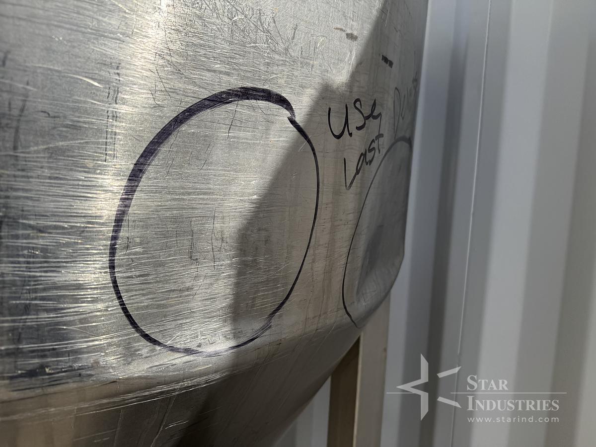 Used Bohle Tote, Stainless Steel