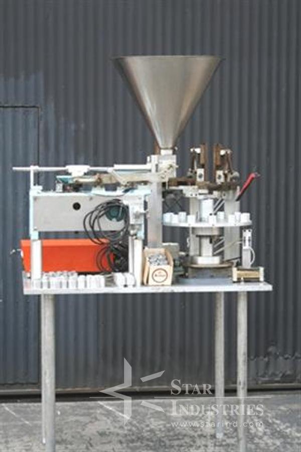 Used Simplex AS Tube Filler w/ Sonics Sealer