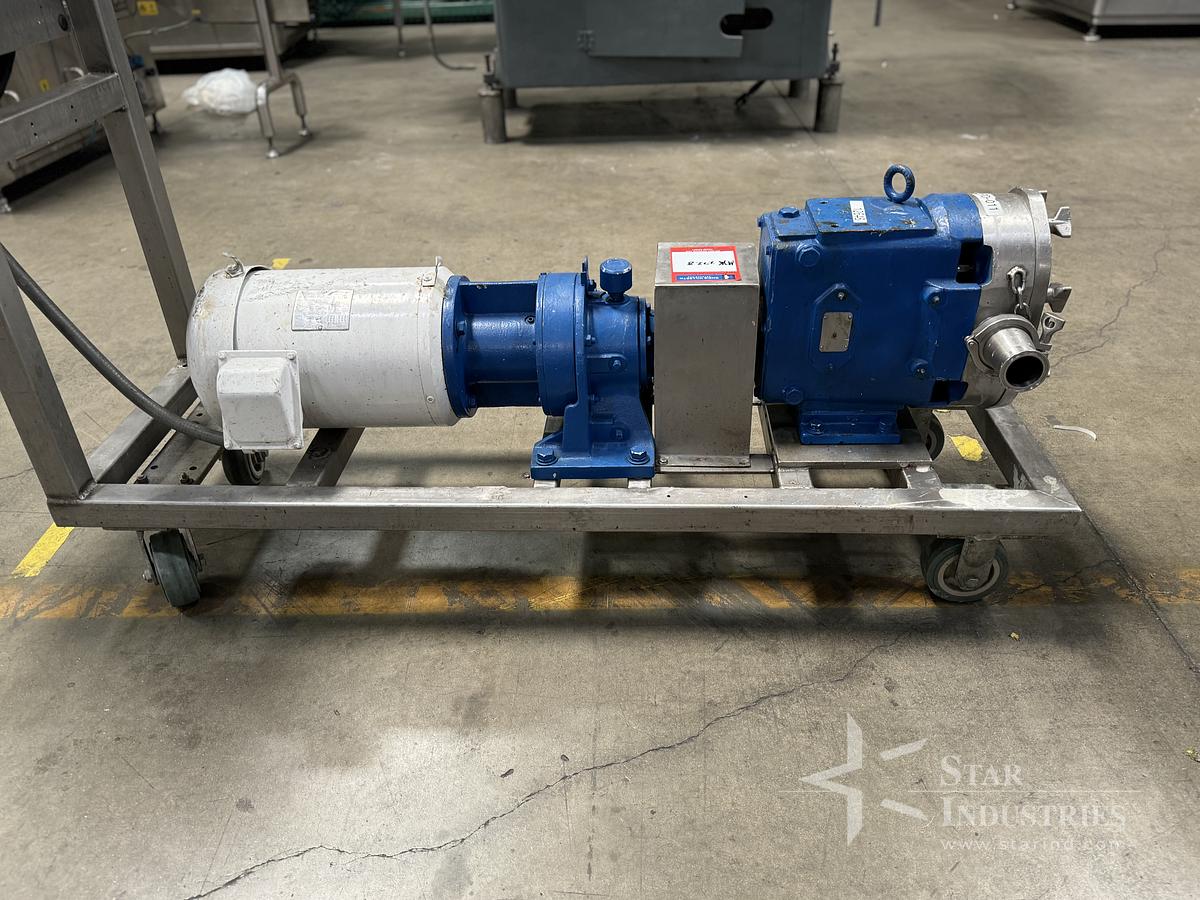 Used Liquid transfer Pump with 10HP Sterling Electric Motor