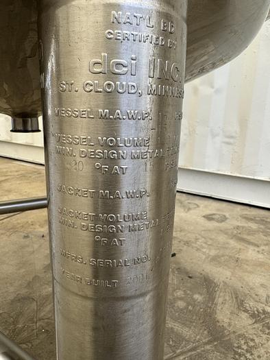 Used 150 Gallon DCI Tank