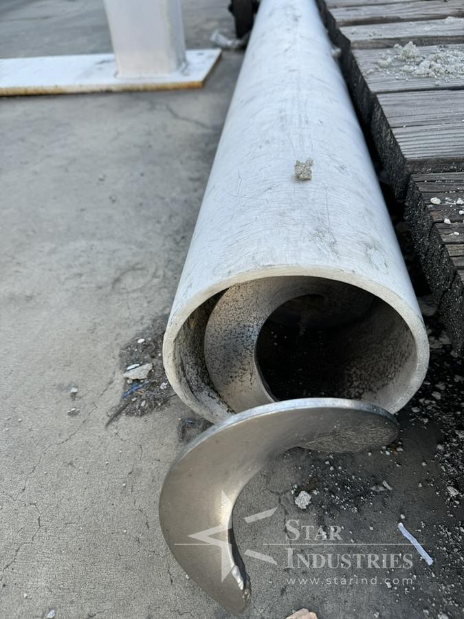 Used Flexicon Feeder w/ 7" x 20' Tube w/ S.S. Screw
