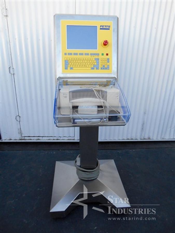 Used Fette Model 2200 Control Console