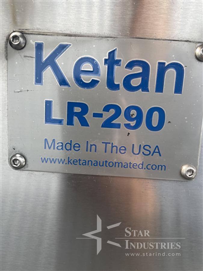 Used Ketan Model LR-290R 3-roll Labeler (LH Unit)