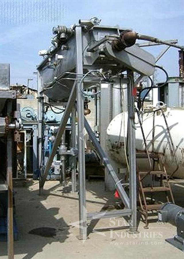 Used Process Systems 30 c.f. s.s. Rotation Coil Mixer