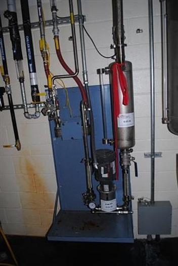 Used 51.2 Sq. Ft. Pfaudler Wiped Film Evaporator