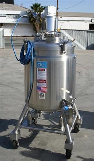 Used 200 liter DCI Tank w/ Agitator