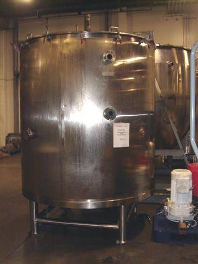 Used 1,000 gallon Lee Jacketed Double-motion Tank