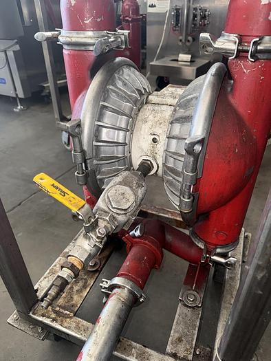 Used Wilden Pump 316 Stainless Steel 
