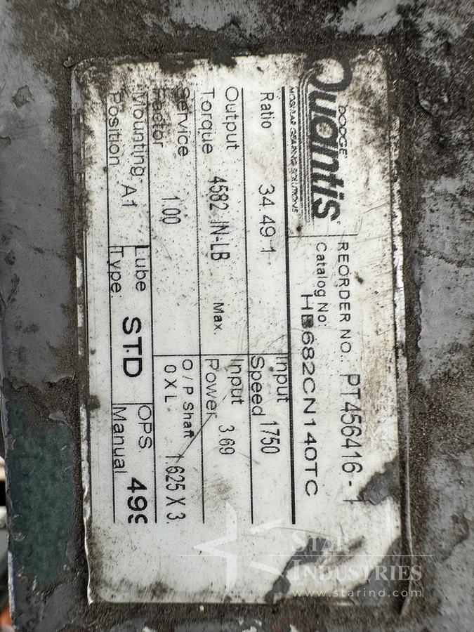 Used 15 h.p. Motor, 460 V