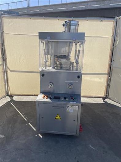 Used Shanghai Tiannfan Pharma 16 station D-tooled Tablet Press