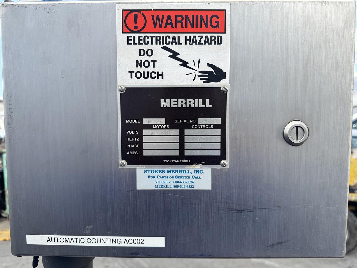 Used Merril Capsule Slot Counter 12 Station