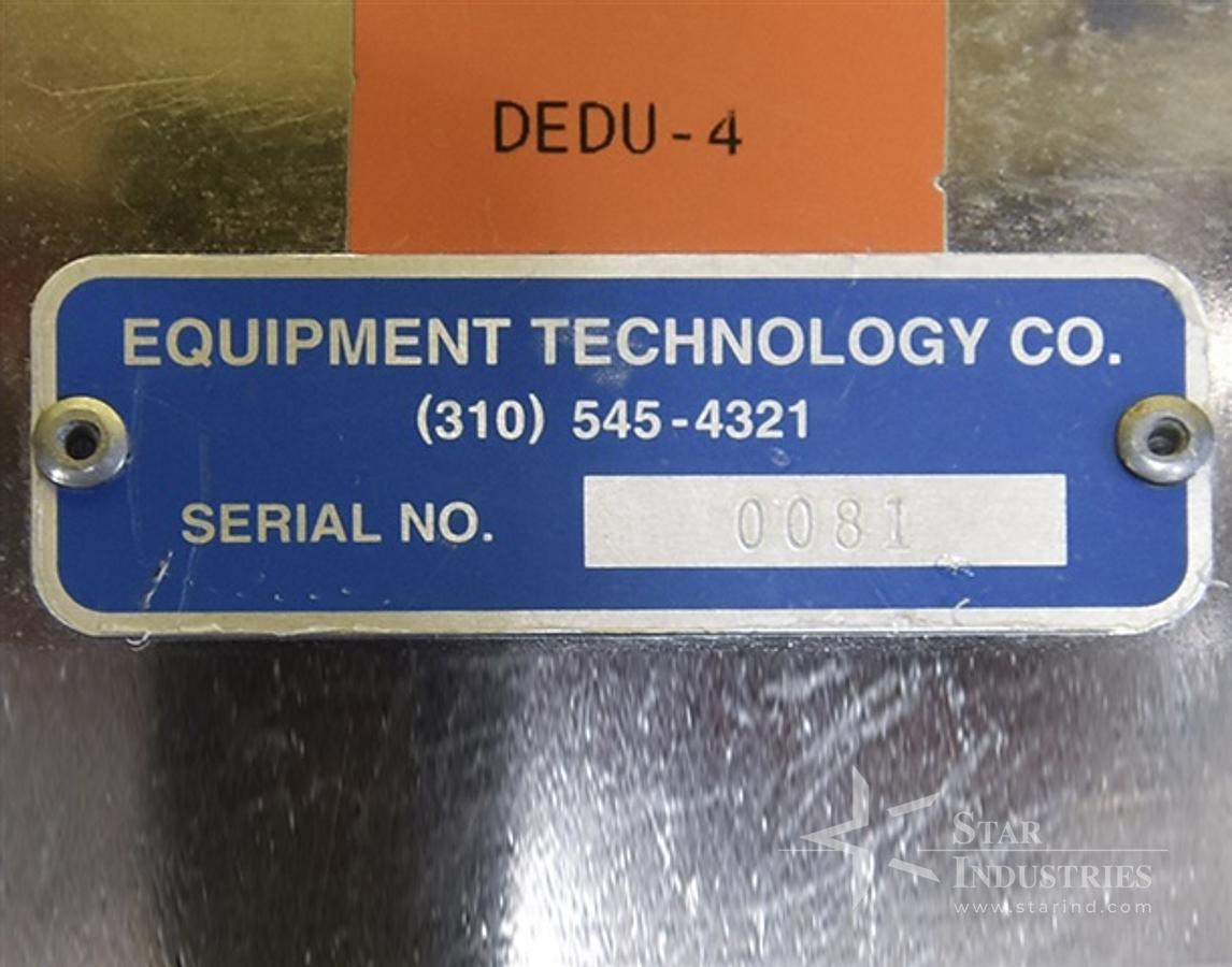 Used Equipment Technology Capsule Polisher