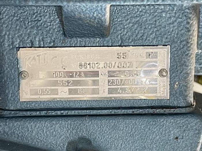 Used 52 gallon S.s. Packo Mix Tank w/ Agitator