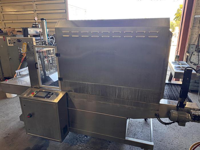 Used Wrapper, Overwrapper, TruLine Packaging , Model SFE-800SAS, Stainless Steel