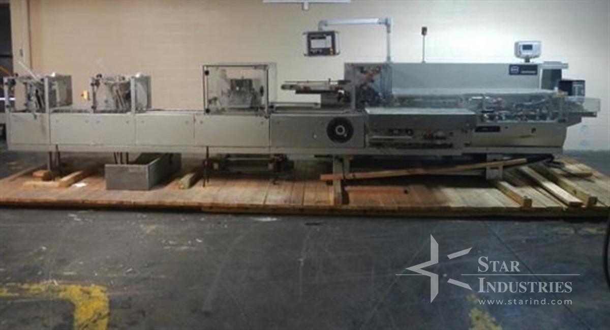 Used IWKA CPS Cartoner, rated to 300 cpm