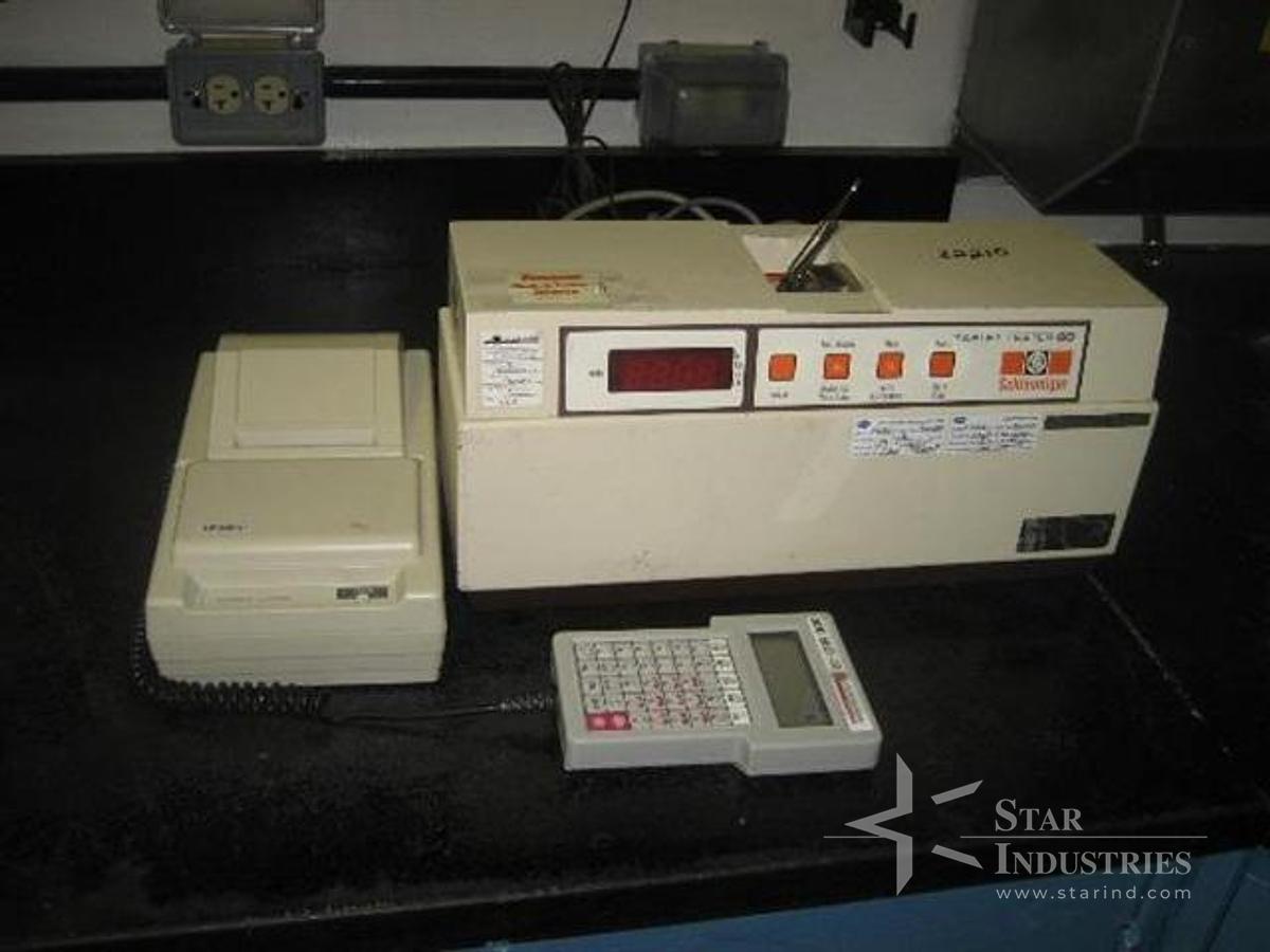 Used Schleuniger 6D & 8M Tablet Hardness Testers