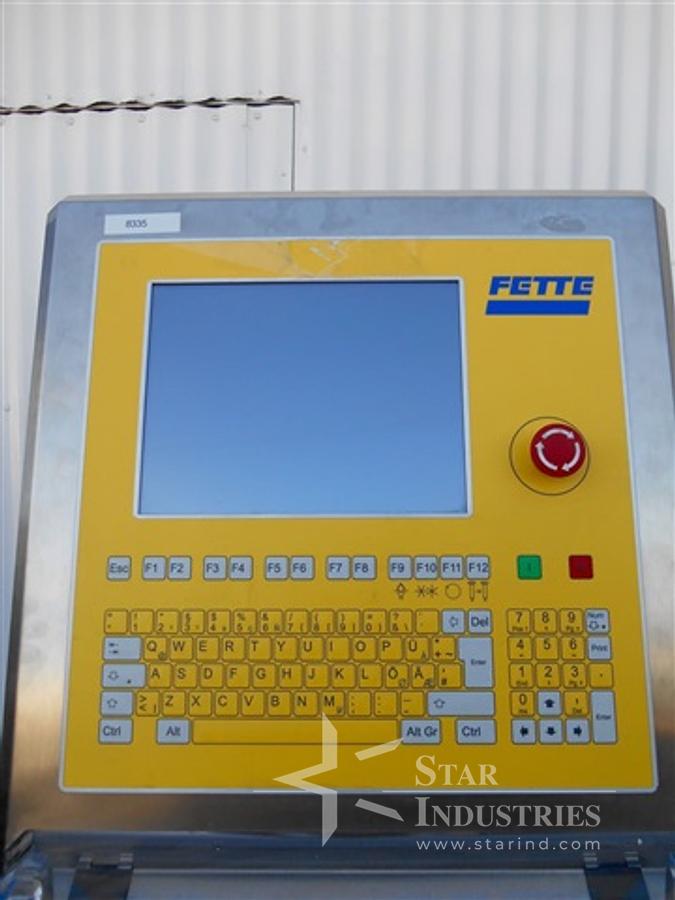 Used Fette Model 2200 Control Console