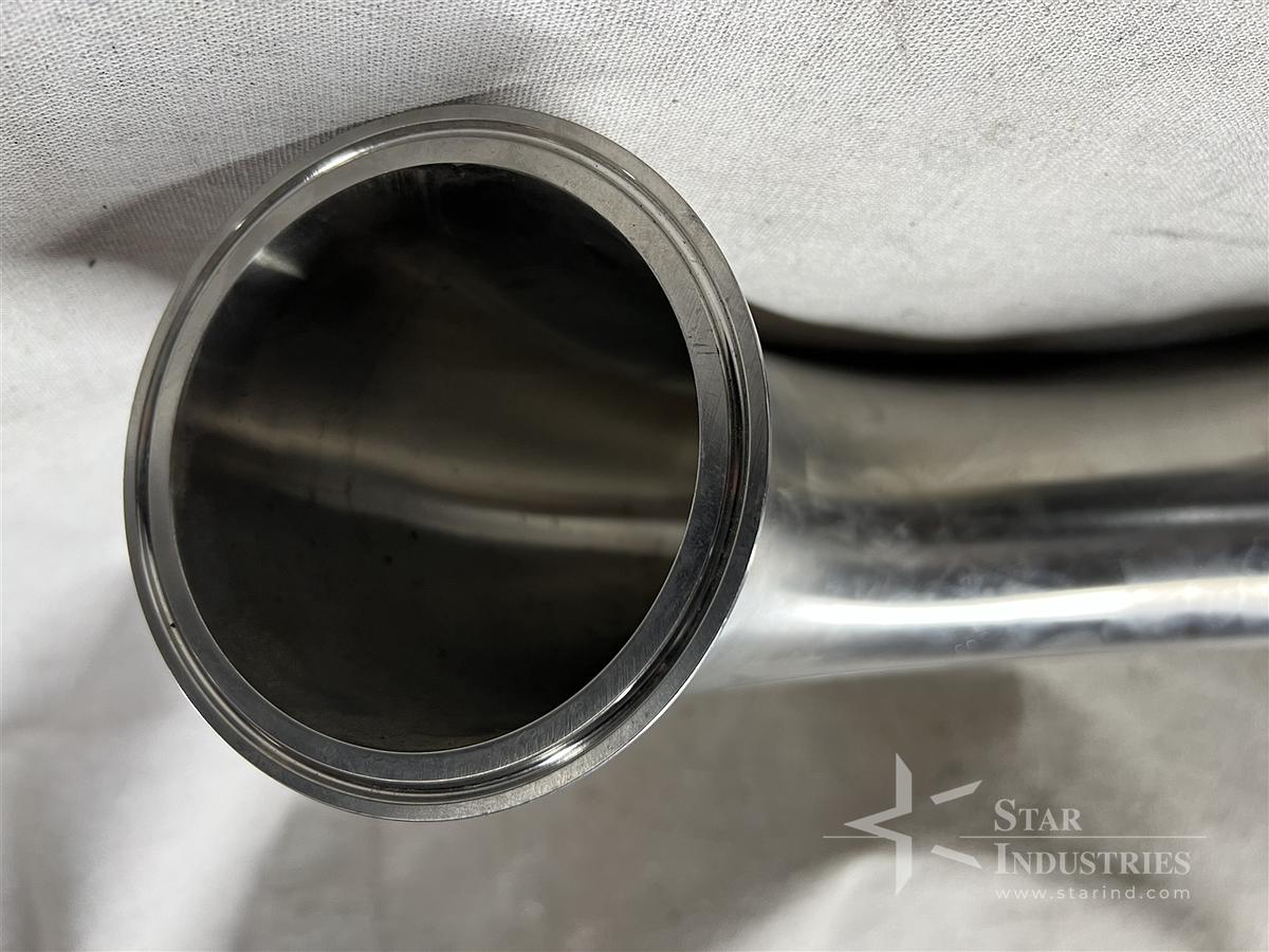 Used Stainless Steel Elbow Fitting