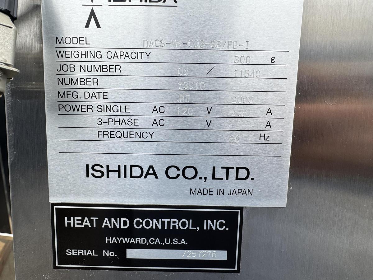 Used Ishida Checkweigher