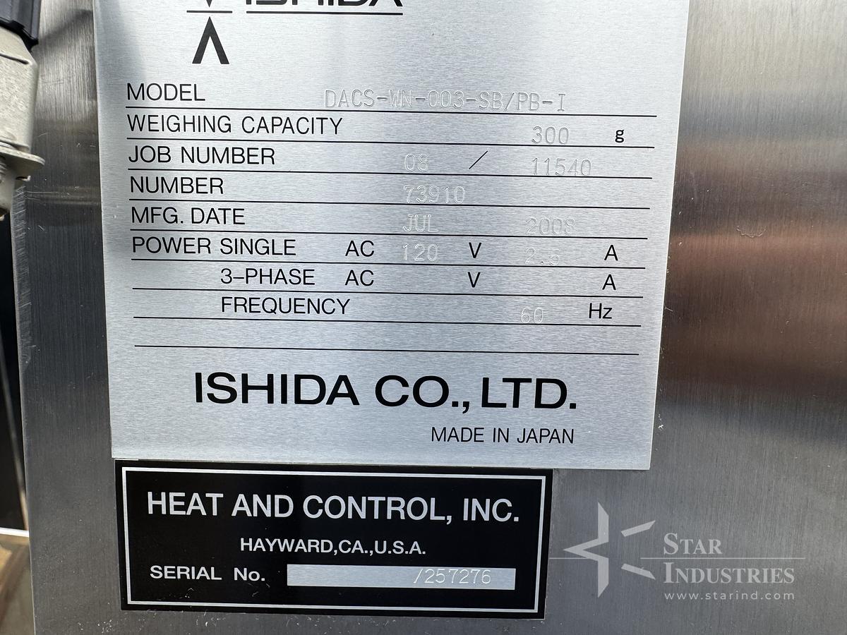 Used Ishida Checkweigher