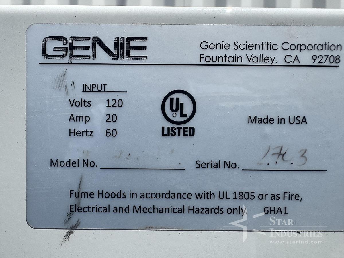 Used Genie Scientific Fume Hood
