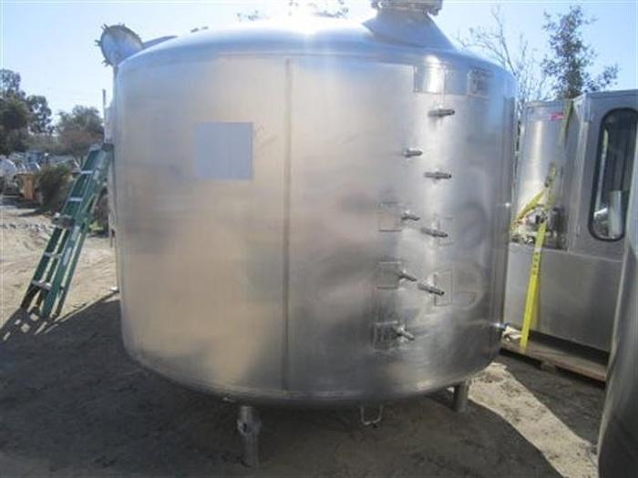 Used 1850 gallon Mueller Reactor w/ Agitation