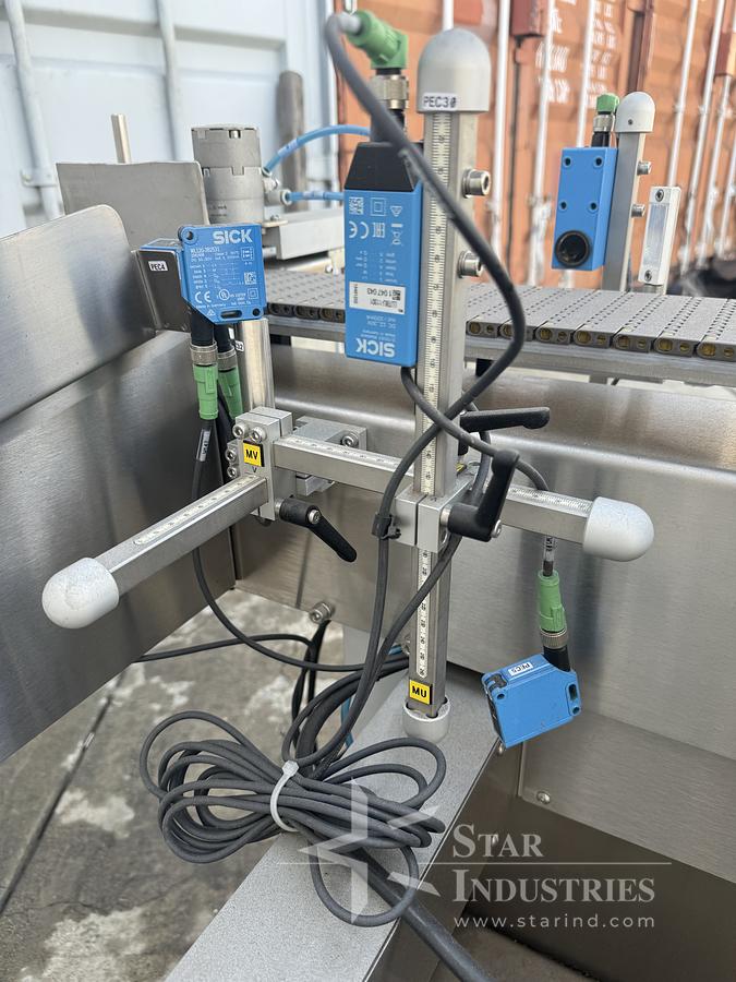 Used NJM Trotter W 127 Labeler w/ 3 Roll Splice