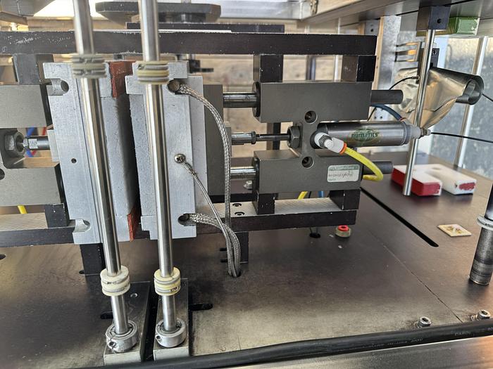 Used Phoenix Engineering Go Packer Model 1000 Pouching Machine w/ Disk Counter