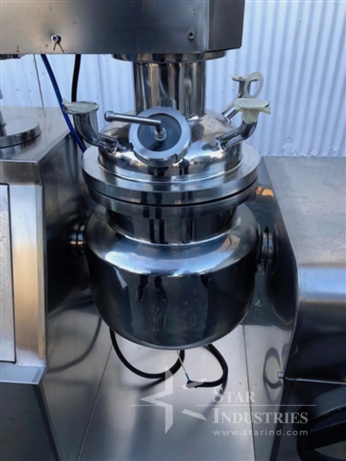 Used 10 Liter Stainless Steel Triple Motion Mixer