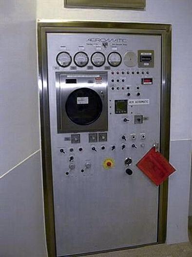 Used Niro/Aeromatic Model S-6 75-300 kg Fluid Bed Granulator