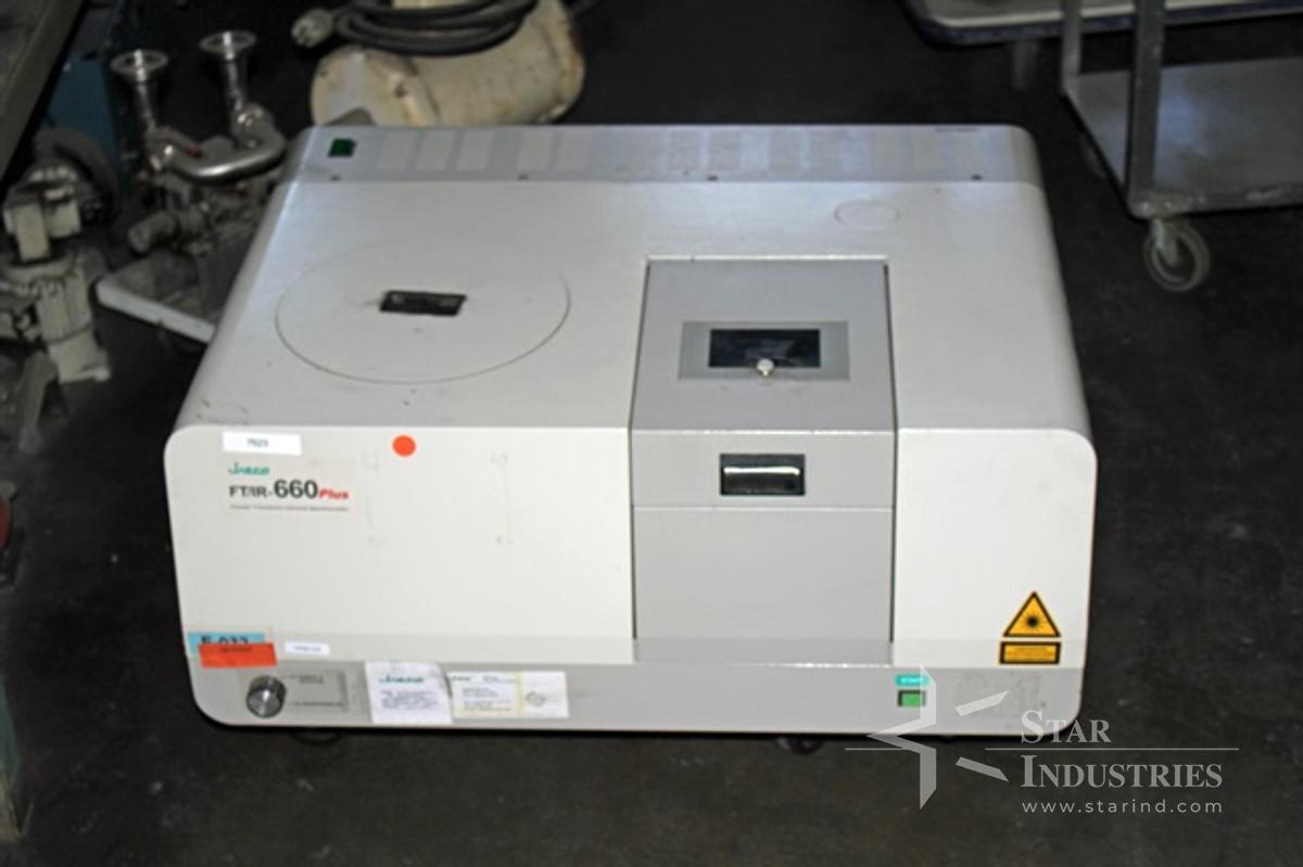 Used Jasco FT/IR-660 Plus Fourier Transform Infrared Spectrometer