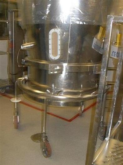 Used Niro/Aeromatic Model S-6 75-300 kg Fluid Bed Granulator
