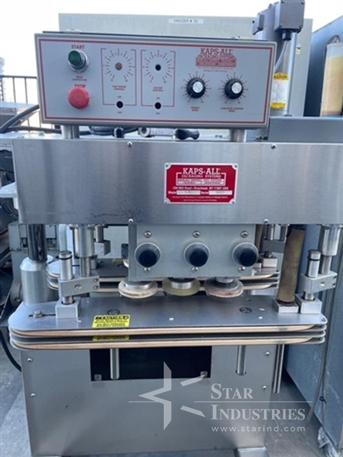 Used Kaps All A-2 Spindle Capper, Left to Right