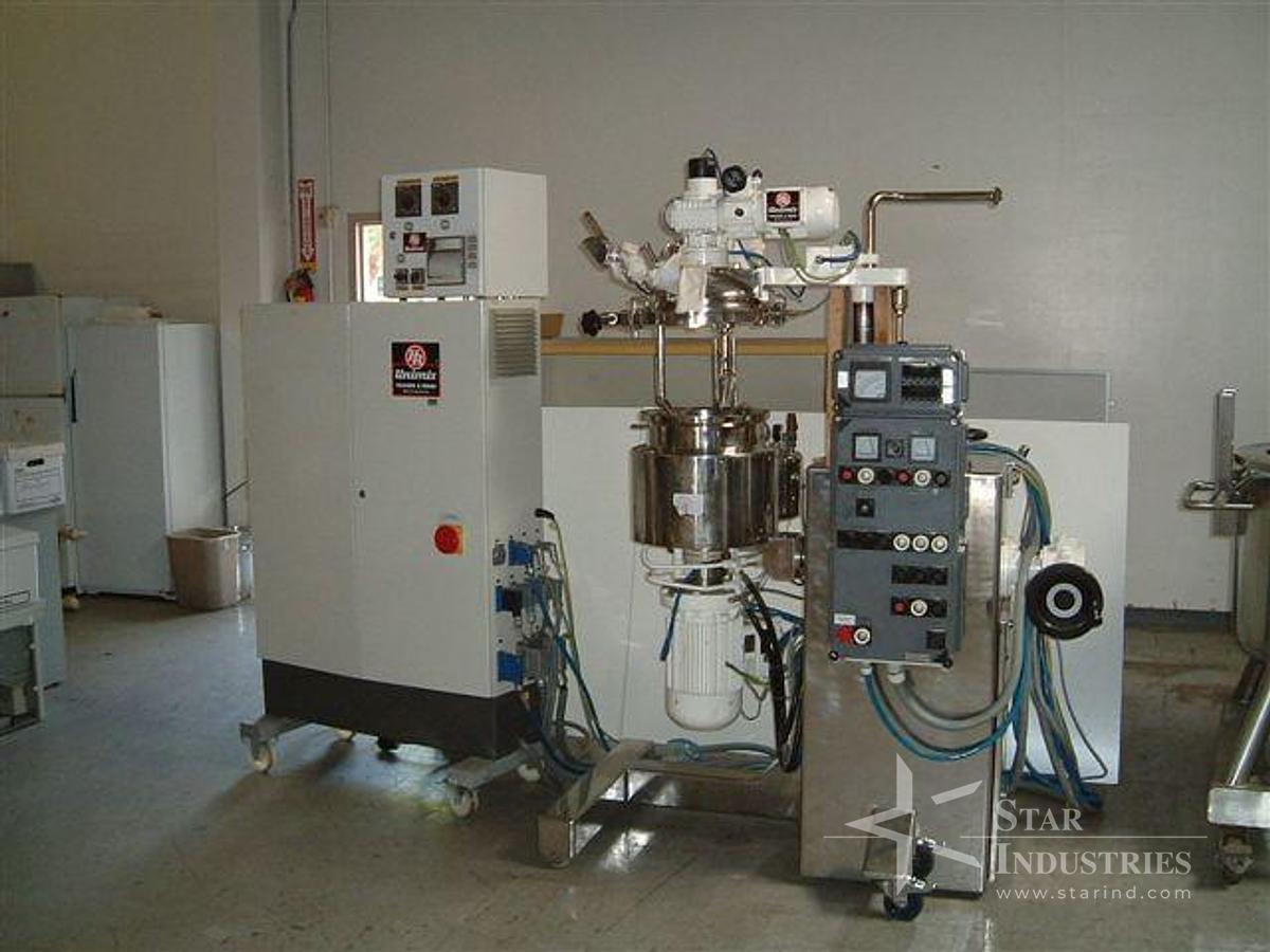 Used Haagen & Rinau/Ekato SRT15  15 liter Unimix Mixer