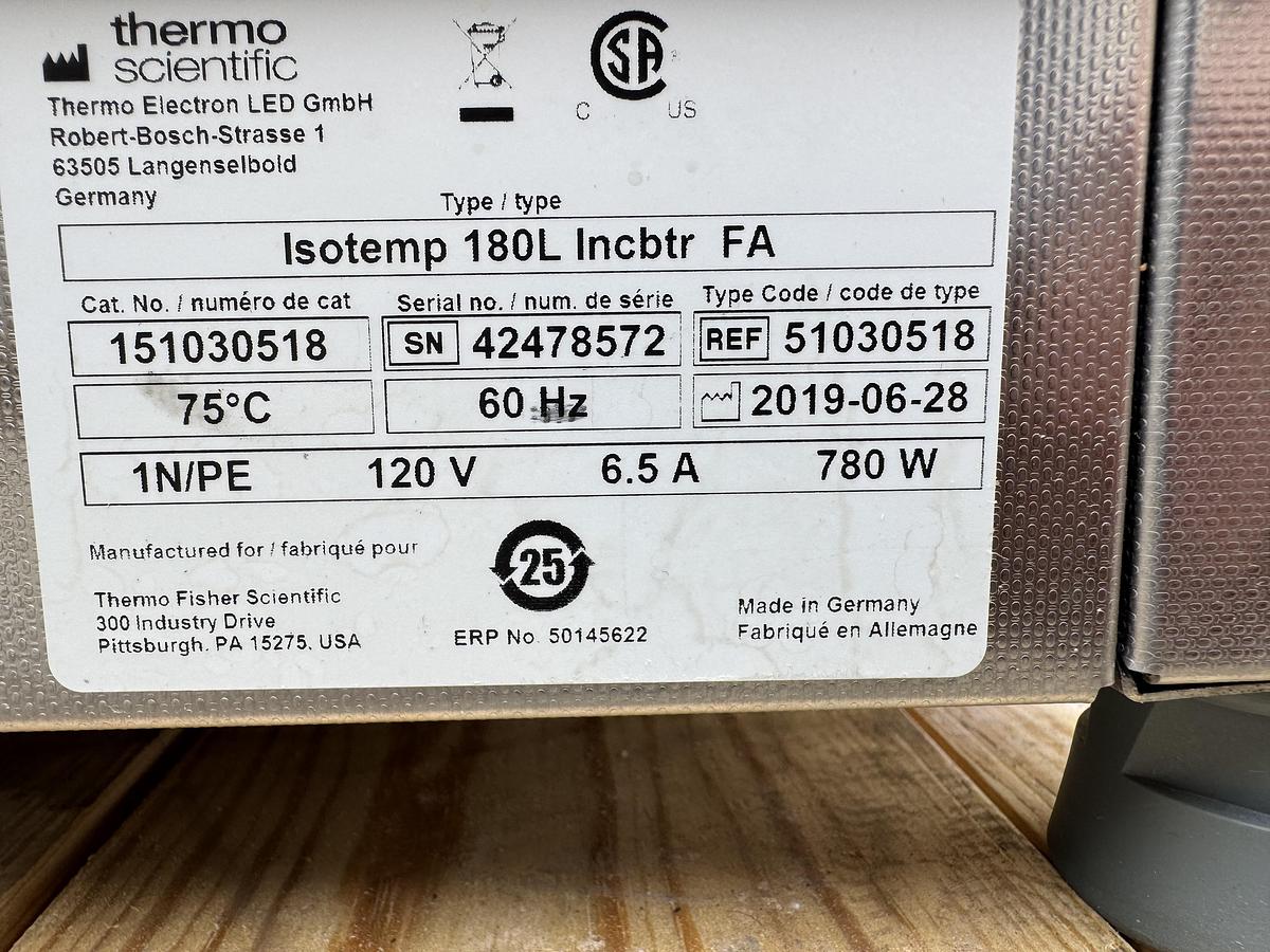 Used Fisher Iso Temp