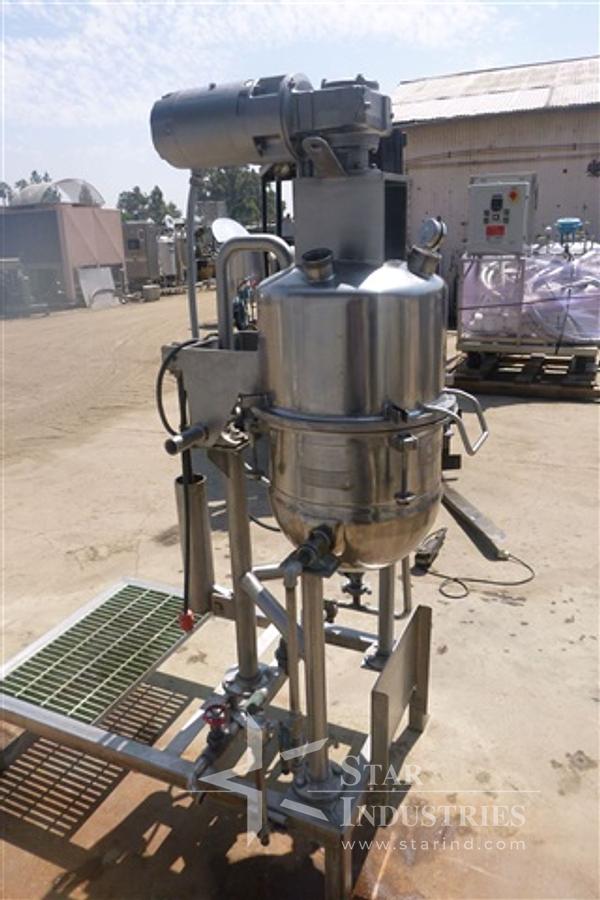 Used 10 gallon Groen Kettle w/ Double-motion Mixer