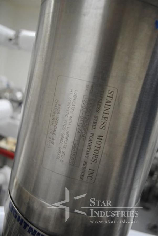 Used 500 Liter Prescision Stainless Reactor
