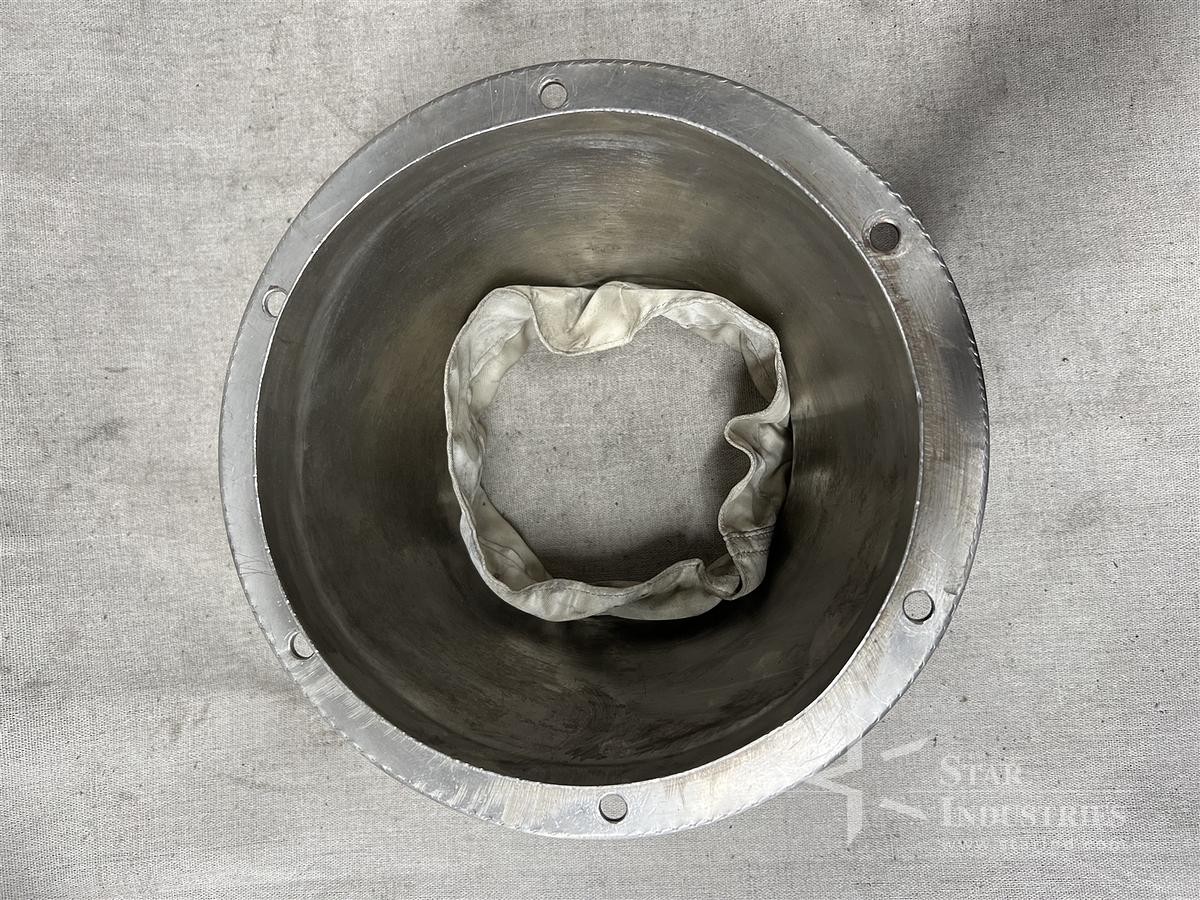 Used Stainless Steel Flange with Cloth