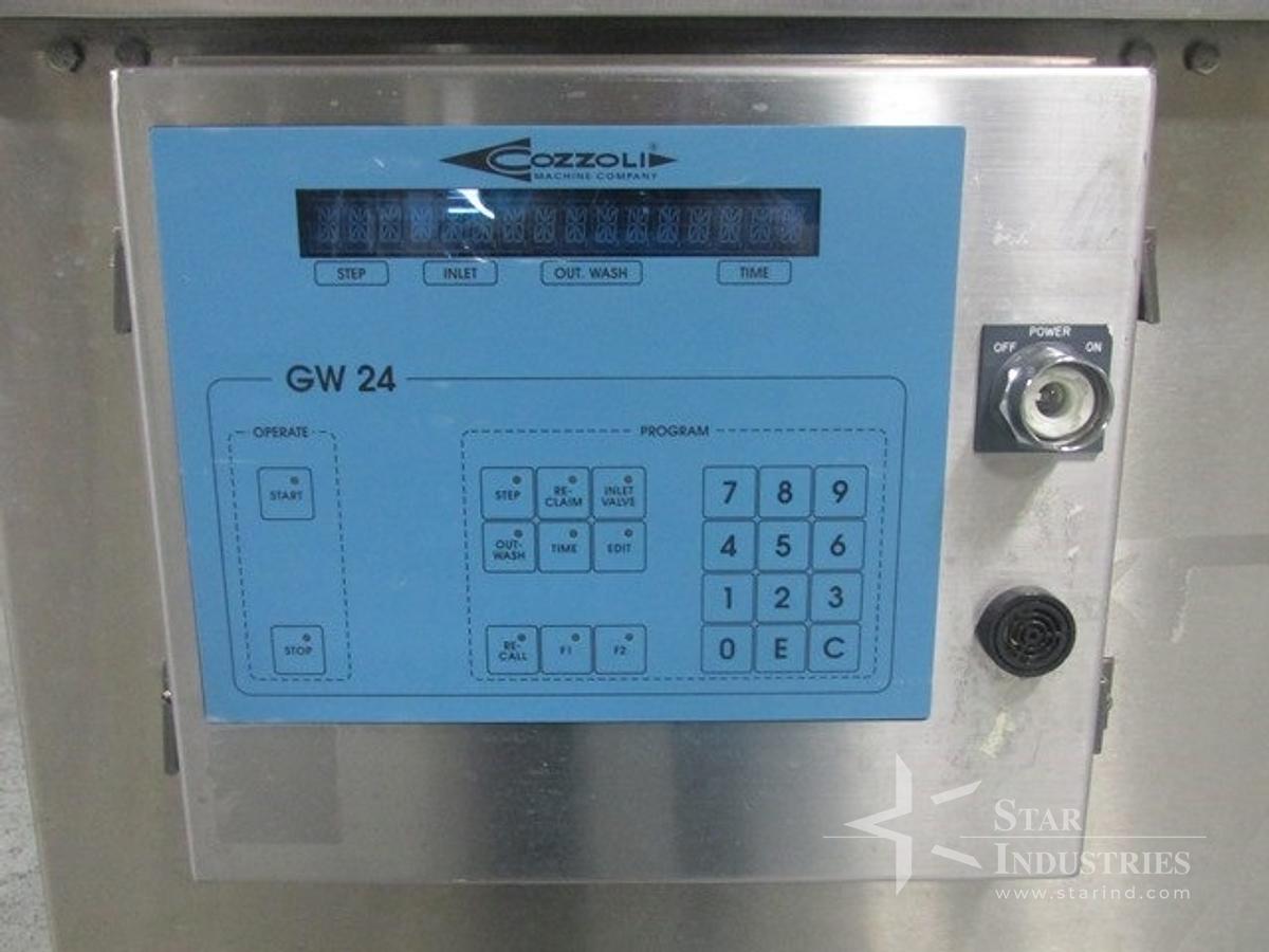 Used GW-24 COZZOLI WASHER, S/S