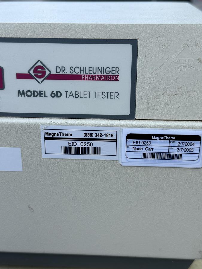 Used Hardness Tester Schleuniger