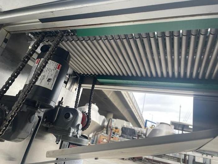 Used Capplus Inspection Belt FB300, S.S., variable speed